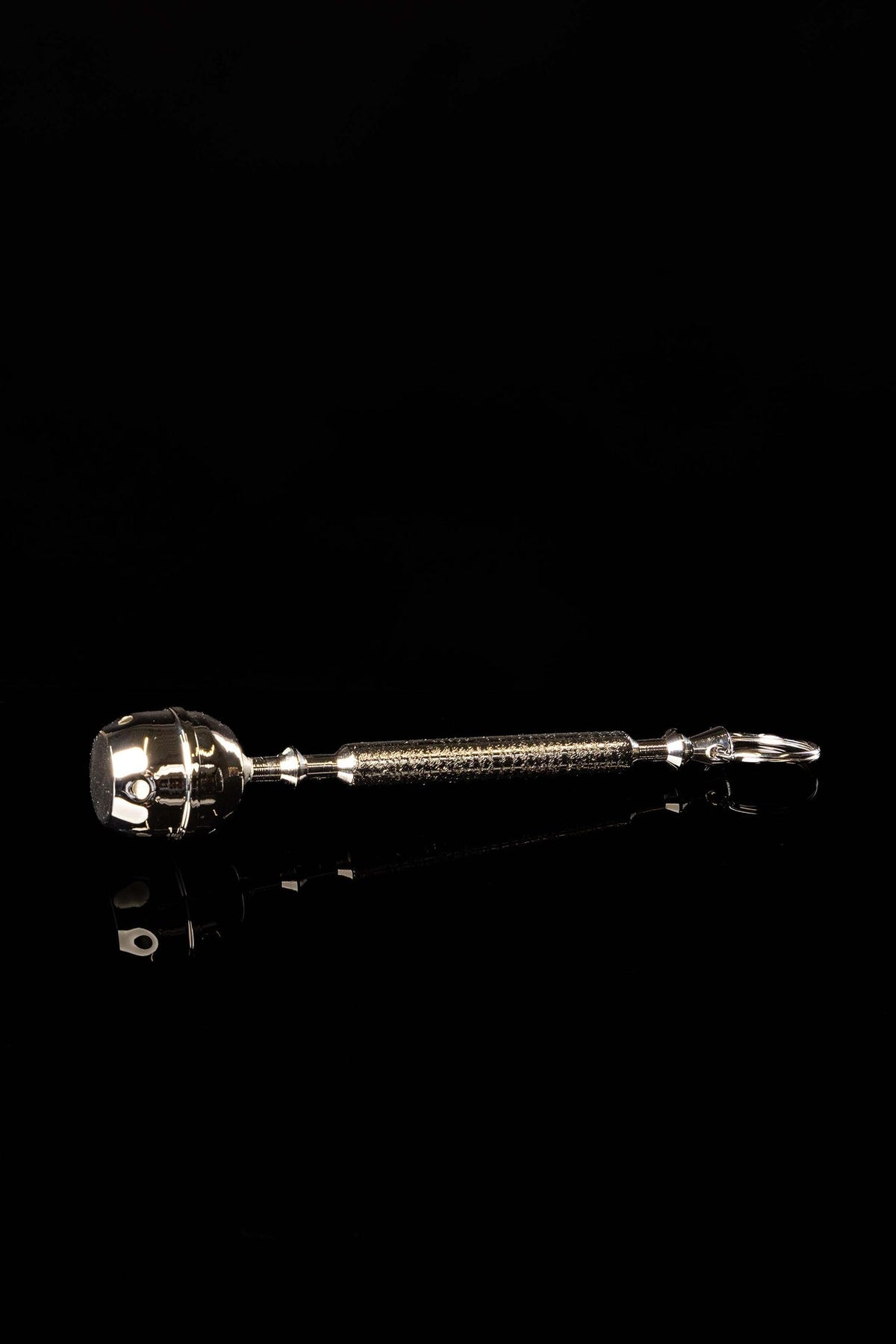 Metal Aspergillum with Head and Handle