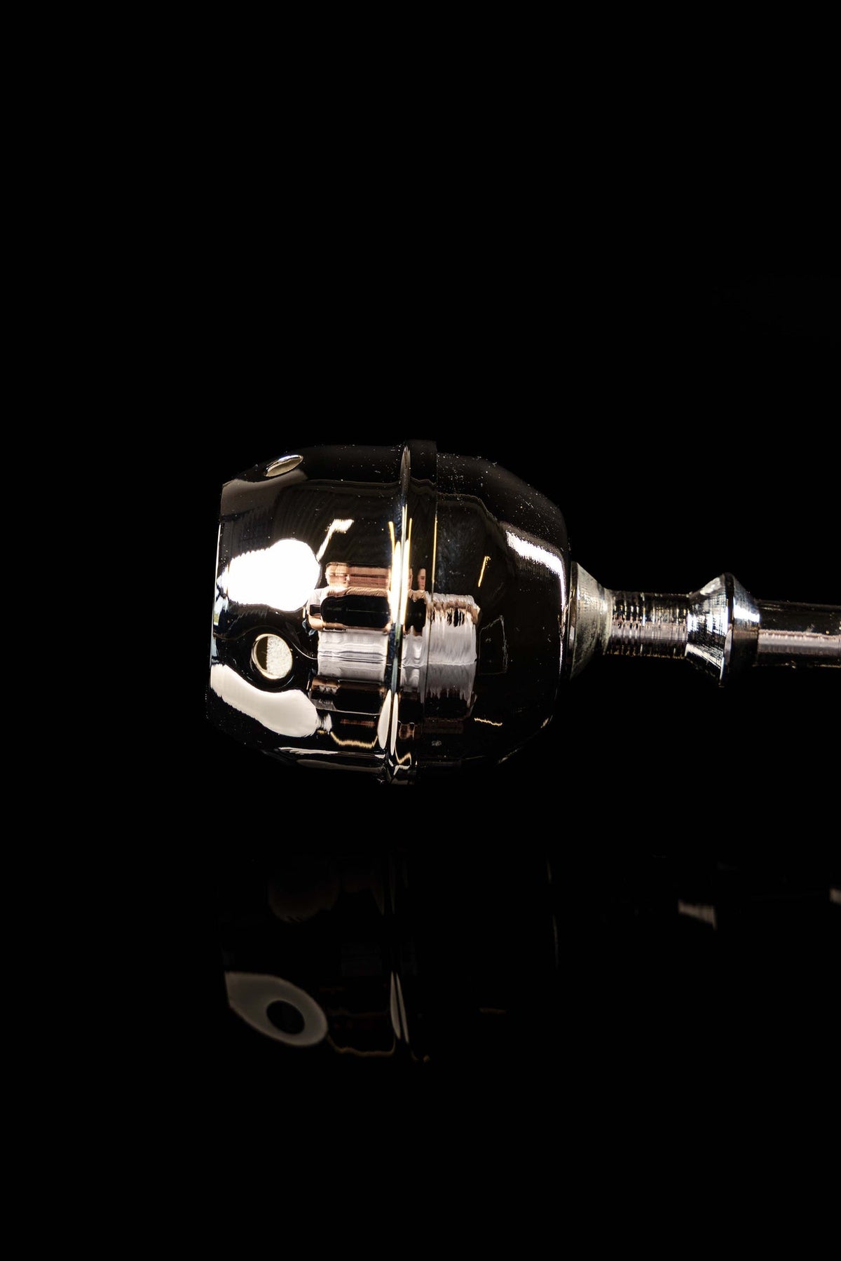Metal Aspergillum with Head and Handle