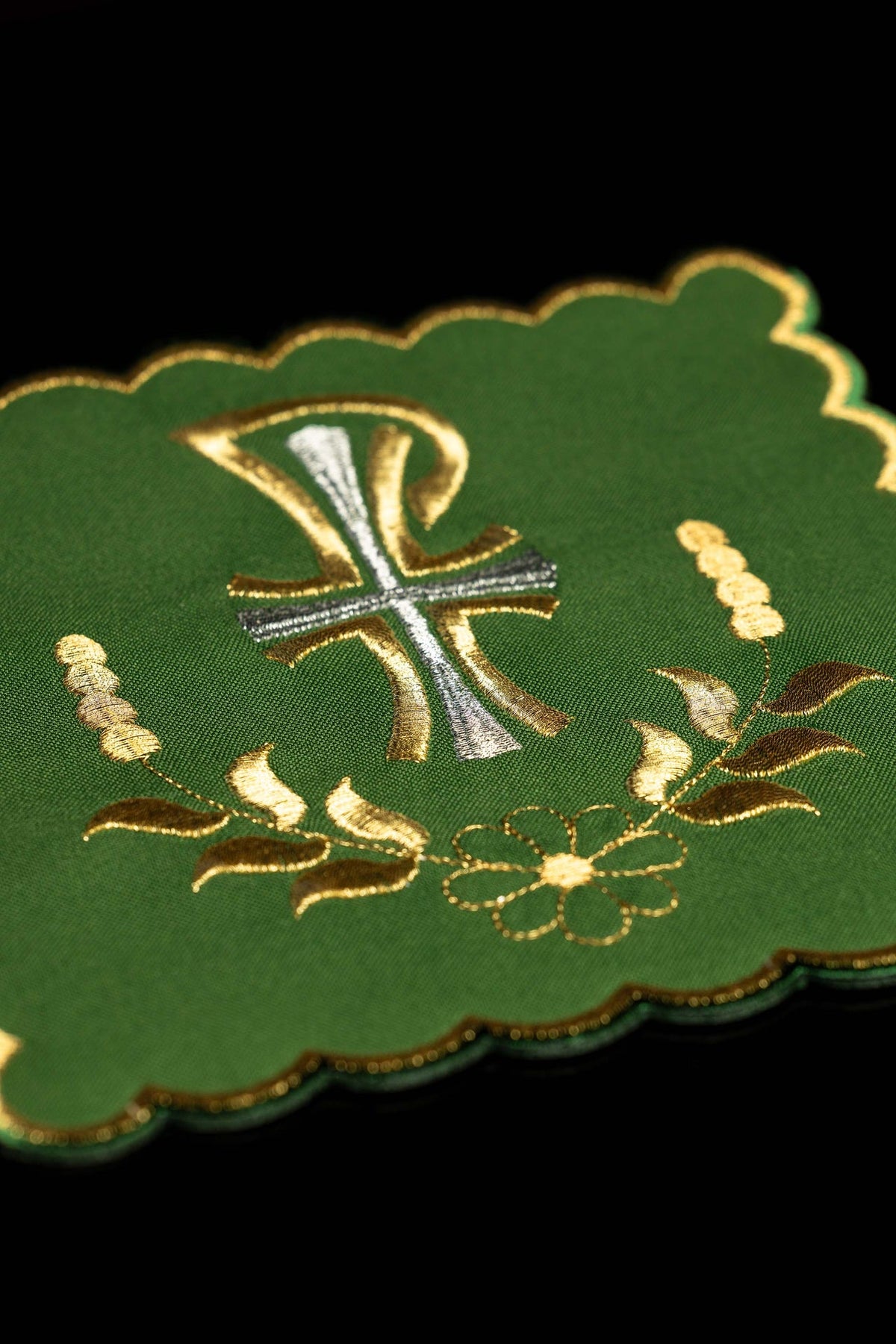 Chalice Pall Set with Pax Symbol in Four Liturgical Colors