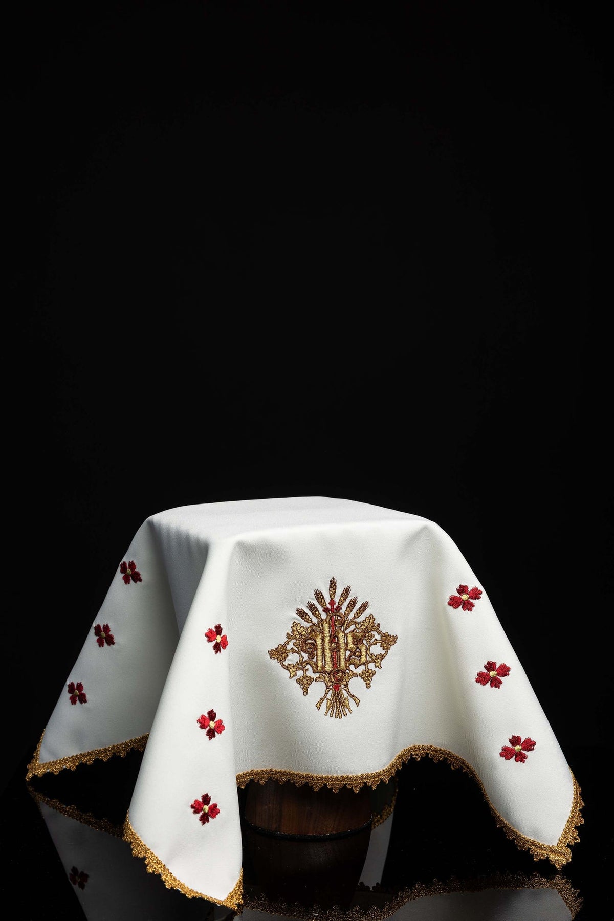 Chalice Veil with Embroidered IHS Motif