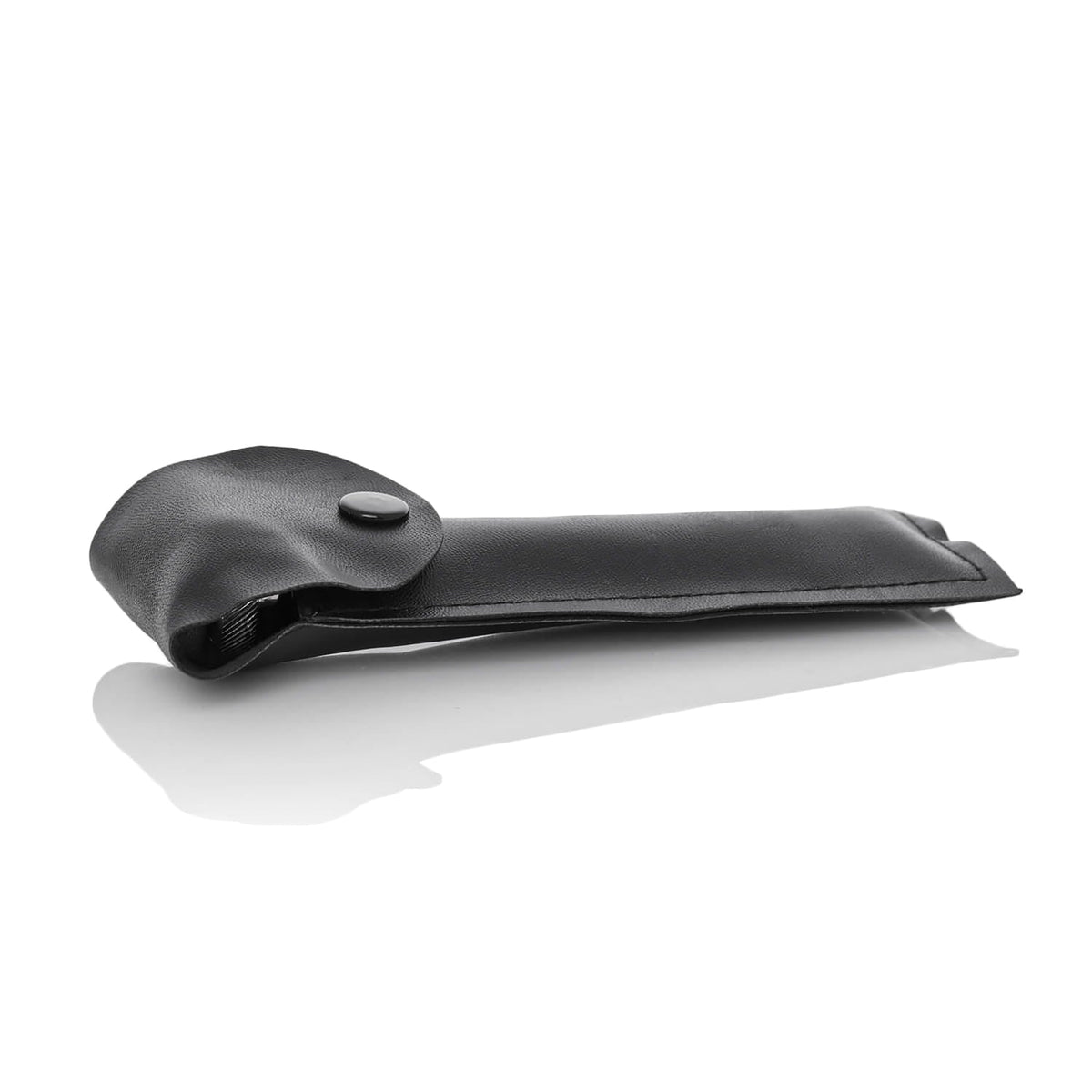 Black protective case for the aspergillum