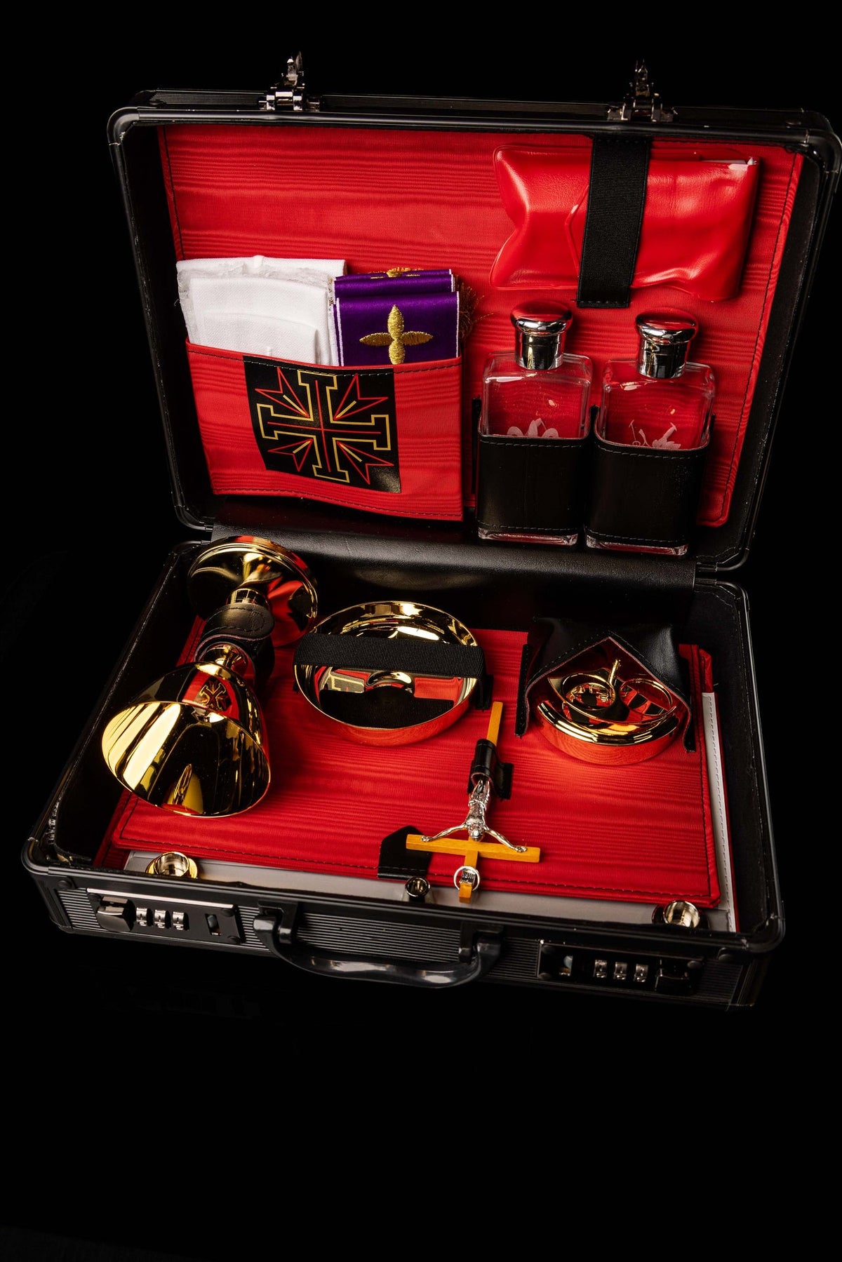 Mission Case with Complete Liturgical Equipment